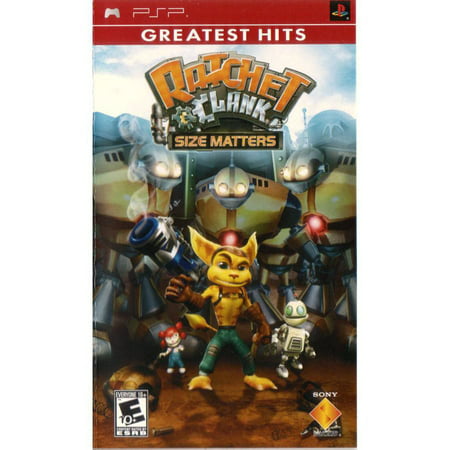 Ratchet & Clank Size Matters - SONY PSP (Best 2 Player Psp Games)