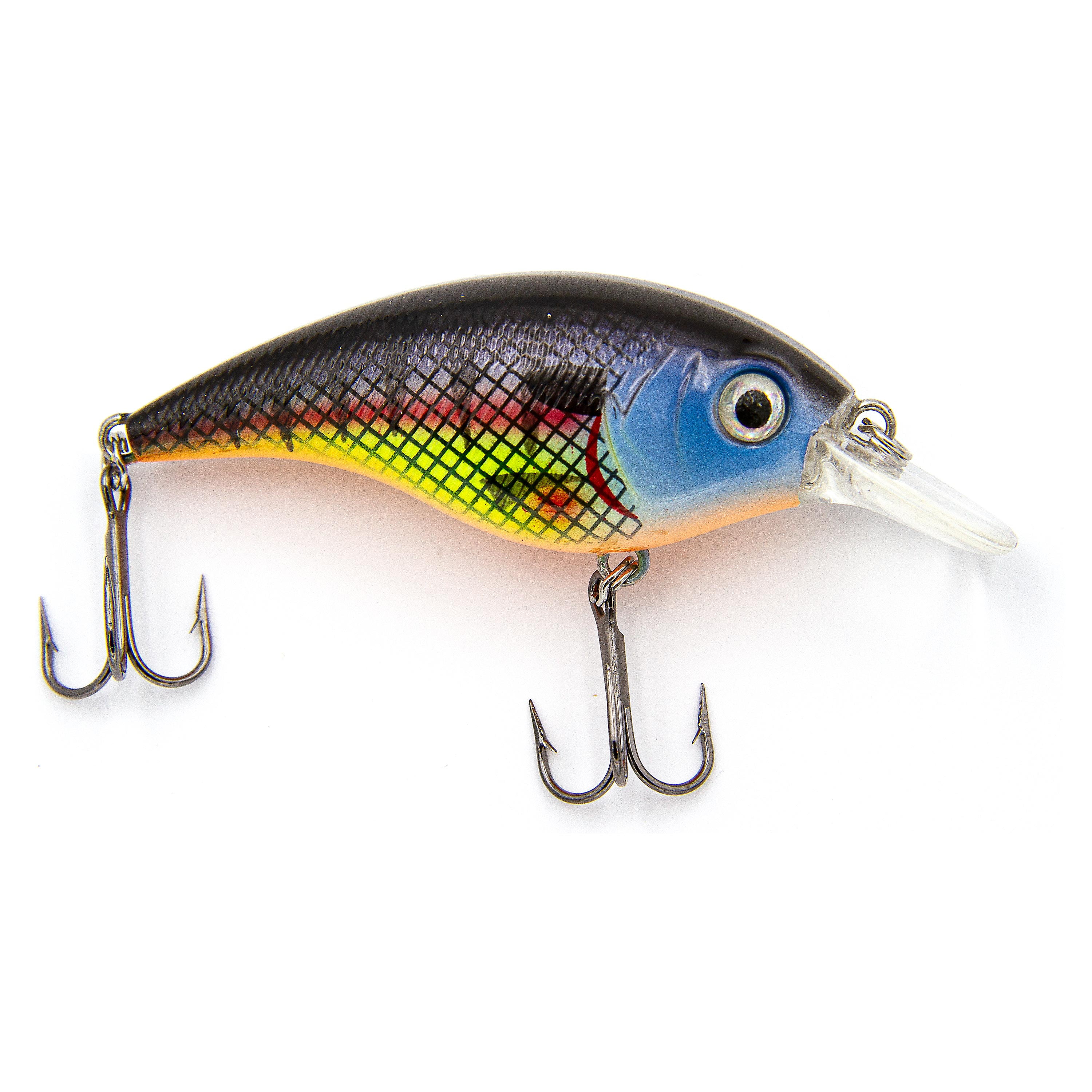 (4 pack) Ozark Trail 1/3 Ounce Perch Crankbait Fishing Lure
