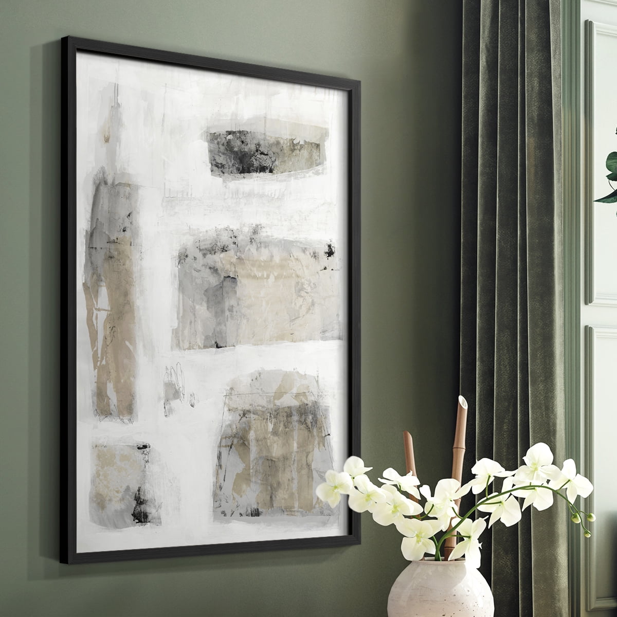 A Simple Love II V30 in Paper Solid Wood 22 x 28 Framed Print