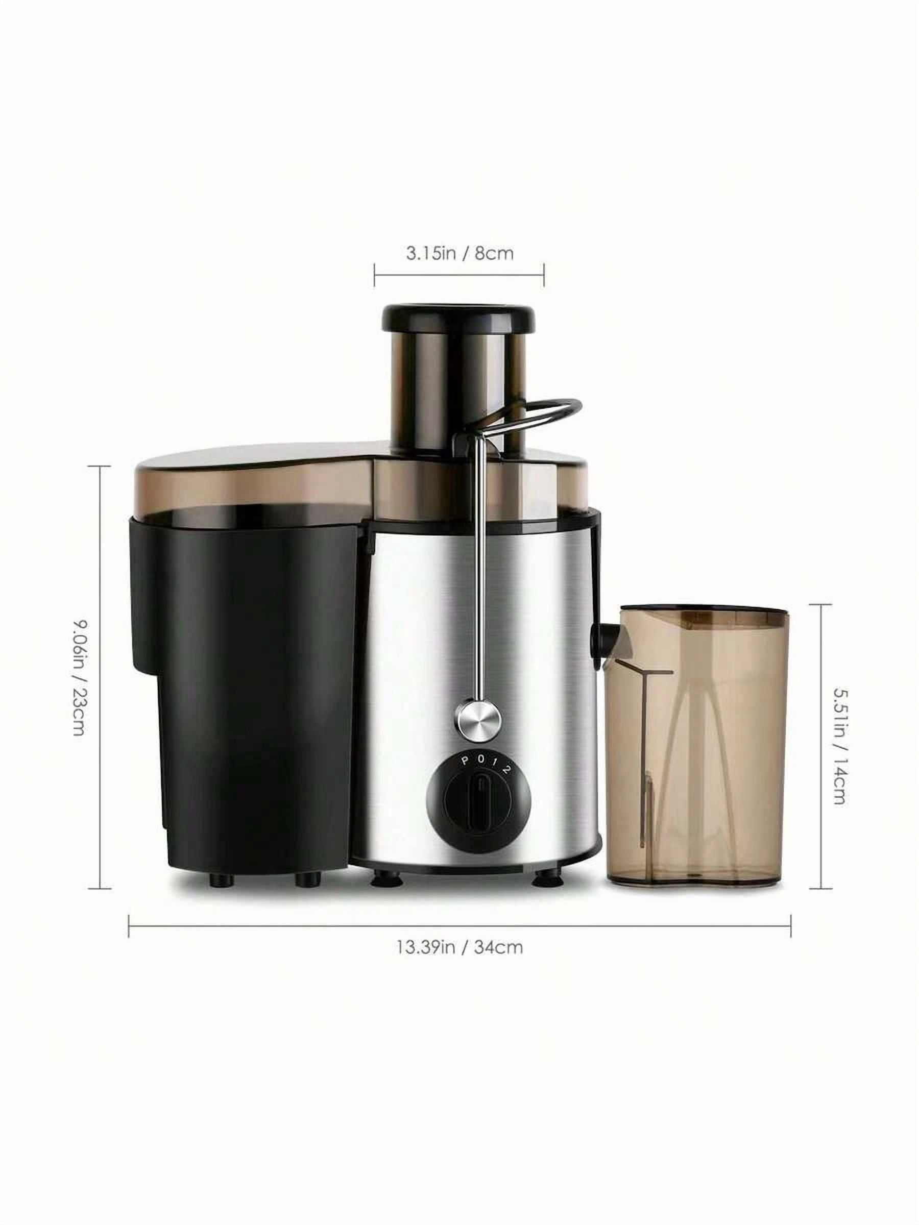 Juicer Machines,3 Speed Control,Juicer Whole Fruit And Vegetables, Centrifugal Juicer Extractor Max Power 400W,Cleaning Brush And Juicing Recipe Included