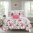 thumbnail image 2 of Travel Theme 9 or 7 Piece Comforter Set, 2 of 10