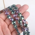 thumbnail image 3 of U8MO 10pcs Shiny Glossy Star 13mm Crystal Glass Loose Beads For Jewelry Making Lot-Golden, 3 of 3
