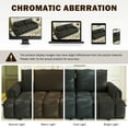 thumbnail image 6 of LLappuil 90" Cloud Couch, Oversized Floor Sofa Convertible Sofa Bed King Size, Teddy Sofa Couch for Living Room Black, 6 of 9