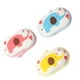 thumbnail image 4 of 3pcs Esponja de baño Esponjas de frotar Diseño de patrón de elefante de dibujos animados Cojín suave para niños Niños (azul, amarillo, rosa), 4 of 5