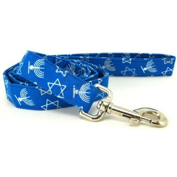 Hanukkah Outline Dog Leash - Size - Mini