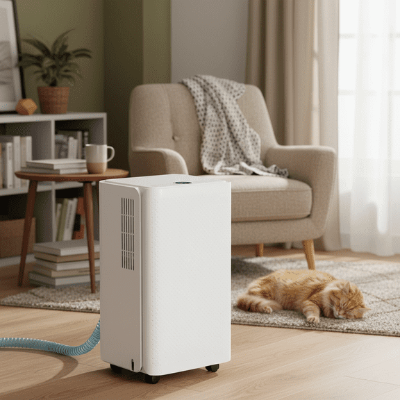 Beddle 30 Pint Dehumidifier for 2000 Sq Ft, with Drain and Auto Shut Off for Basement, Home, Bathroom, Bedroom