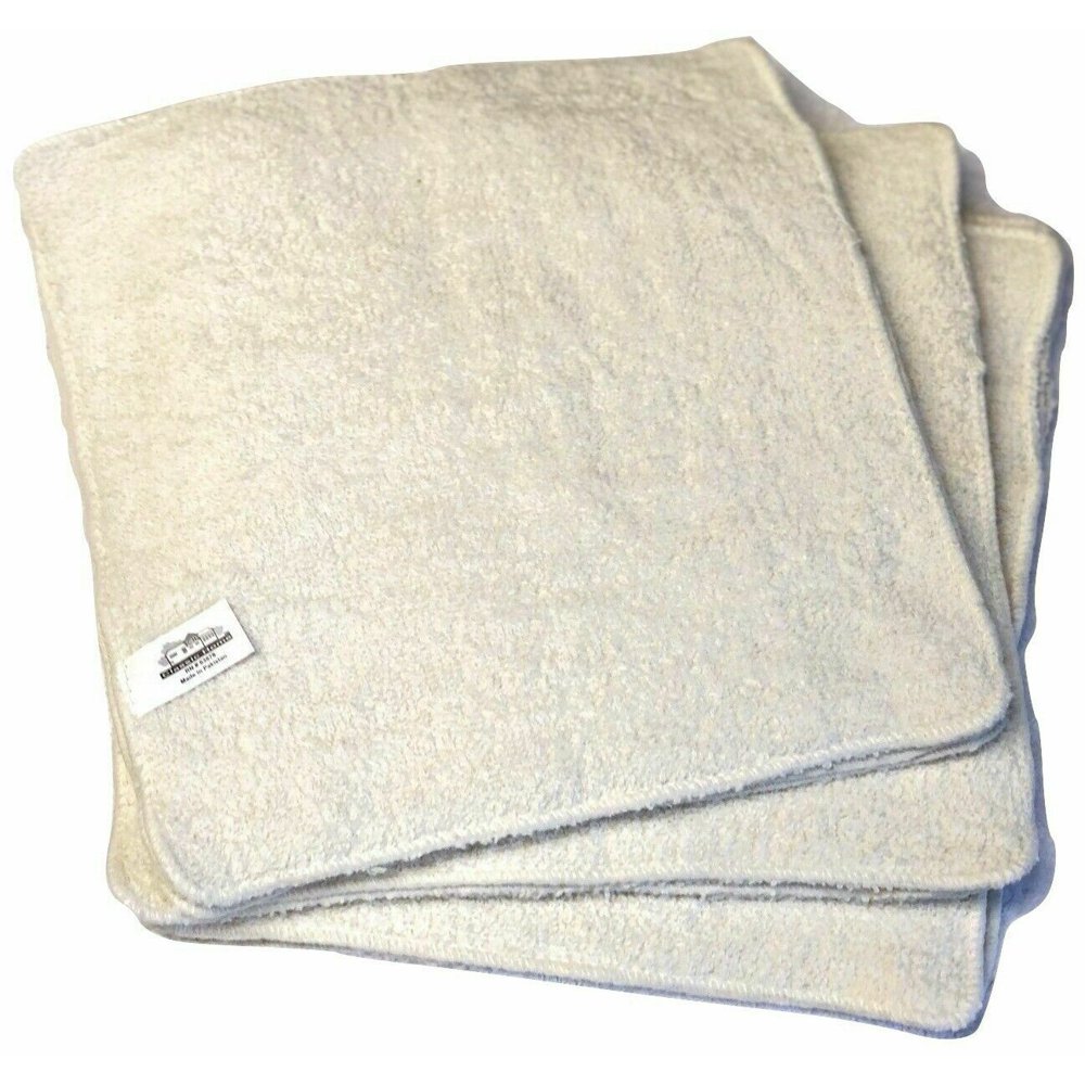 Soft Textiles Washcloths Towel 24 Pack Solid Color 100 Cotton Baby
