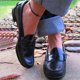 thumbnail image 1 of Mocasines de estilo europeo y americano, zapatos de conducción cepillados de talla grande, zapatos de mujer europeos y americanos, 1 of 2