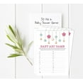 thumbnail image 2 of Inkdotpot 50 BabyAlphabetABCGameStar Baby Shower Game Gender Neutral Party Supplies, 2 of 6
