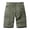 Army Green, variant on lcziwo Beach Shorts for Men Big and Tall Summer Casual Cargo Shorts with Multiple Pockets Solid Color Hiking Fishing Chino Shorts Khaki XXXXXL