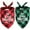 Red, Green, variant on 2 Pack Dog Bandana Christmas for Puppy Small Medium Large Dogs Cats Pets Outfit Classic Plaid Pets Scarf Triangle Bibs Merry Christmas Bandana Santa Costume Accessories(Red, Green(new))