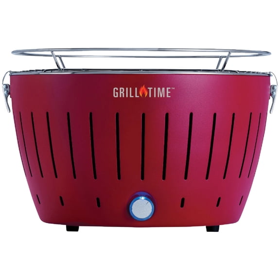 Grill Time Tailgater GT Portable Grill - Red — Residential Use, Standard Application