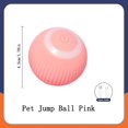 thumbnail image 1 of Pelota de juguete inteligente para perros, juguete interactivo electrónico para mascotas, pelota móvil USB, rebote automático para cachorros, regalo de cumpleaños, productos para gatos, 1 of 5