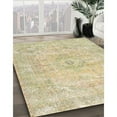thumbnail image 3 of Ahgly Company Machine Washable Indoor Rectangle Traditional Brown Gold Area Rugs, 3' x 5', 3 of 7