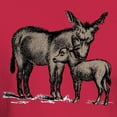 thumbnail image 3 of CafePress - Donkeys Dark T Shirt - Men's Classic Graphic Cotton T-Shirt, 3 of 4