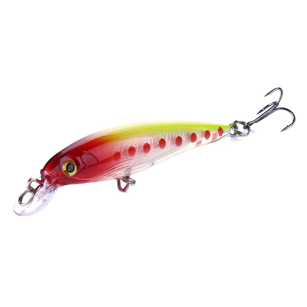 HENGJIA Minnow Bass Fishing Lures - Jerkbait Lure Set Hard Baits Crankbait for Catfish Trout Walleye Fishing Bait 8Pcs