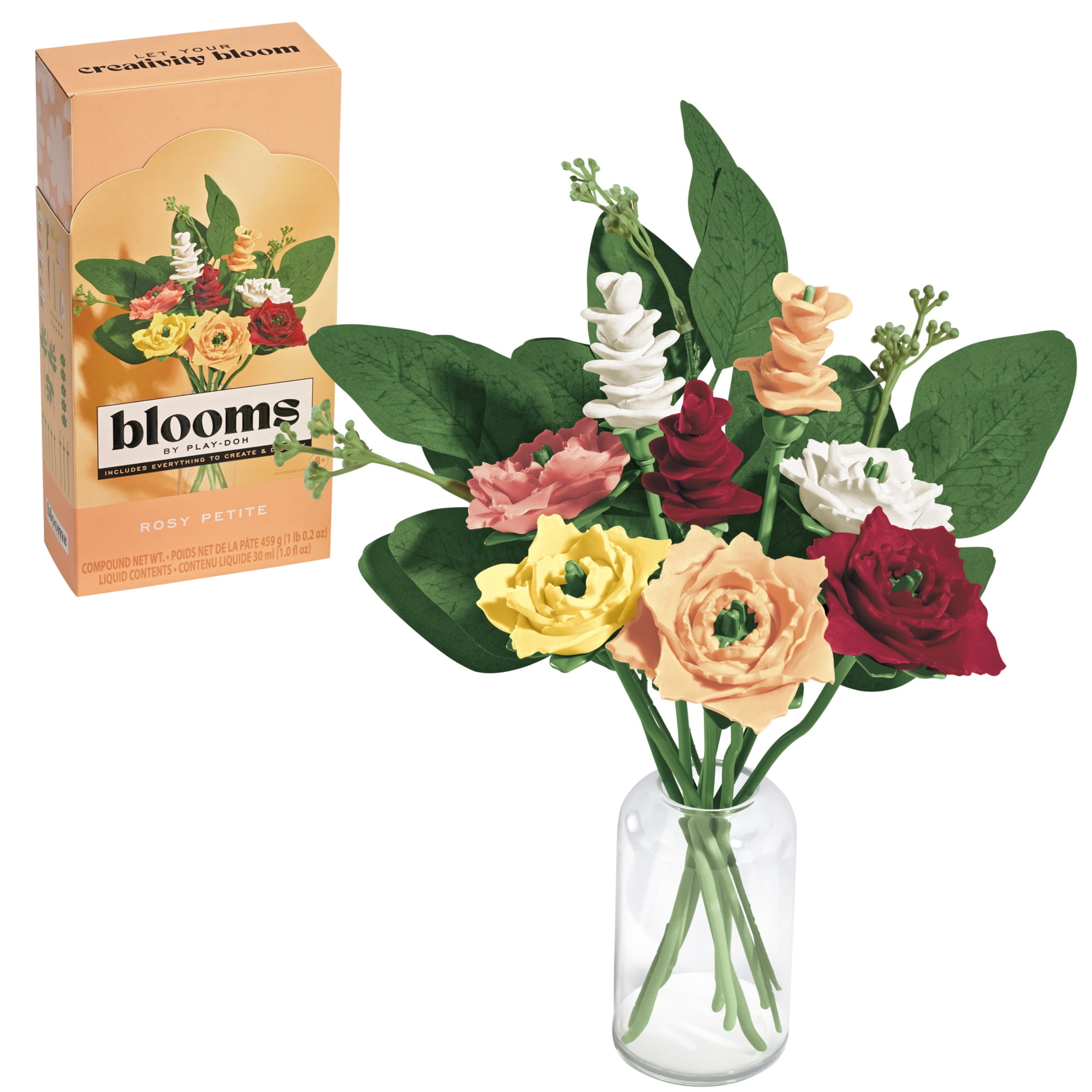 Blooms by Play-Doh Rosy Petite Flower Bouquet Arts & Crafts Kit