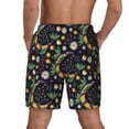 thumbnail image 2 of Lsque Mens Swim Trunks Snake And Flower Pattern - Bathing Suit Compression Liner - Beach Swim Shorts Swimwear - (S-3XL) - Stretch Quick Dry -3X-Large, 2 of 9