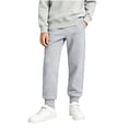 thumbnail image 3 of Falkdiz Boys Cotton Pants Joggers Sport Pockets Comfy Pantalones Back to School Casual Elastic Waist Trousers for Boys Relaxed fit, Gray, Size: 4-5 Years, 3 of 8