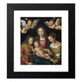 thumbnail image 2 of Lucas Cranach the Elder 15x17 Black Modern Framed Museum Art Print Titled - Virgin and Child with the Saints Catherine and Barbara (1510 - 1512), 2 of 5