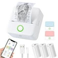 thumbnail image 2 of Mini Printer, Inkless Sticker Maker, Free Cut Small Pocket Printer, Portable Thermal Printer ,Improve Efficiency, 2 of 6