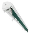 thumbnail image 6 of Awntech 10 Ft Key West Right Motorized Heavy Duty Patio Retractable Awning with Cassette (120in x 9.38in x 96in), Forest, 6 of 8