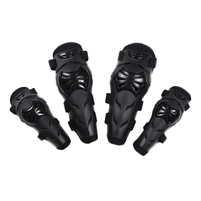 4 piezas cicleta rodilleras espinilleras rodilleras espinilleras Protector banda elástica ajustable Cusion antideslizante codo rodilleras para esq