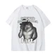 thumbnail image 1 of Si hablan a tus espaldas, pedorro sentado, lobo, literalmente yo, divertidas camisetas emo, camisetas unisex de moda vintage, ropa de calle., 1 of 7
