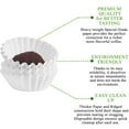 thumbnail image 4 of Coffee Filters 8-12 Cup, Basket Coffee Filter, Paper Coffee Filters, 300/Pack, White, 4 of 7