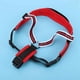 thumbnail image 4 of Arnés grande de nailon rojo para perros para caminar cómodamente y con control, diseño duradero con tracción en el pecho y la espalda, 4 of 8