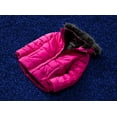 thumbnail image 2 of Justice Girls Puffer Jacket with Faux Fur Lined Hood, Sizes 5-18, 2 of 7