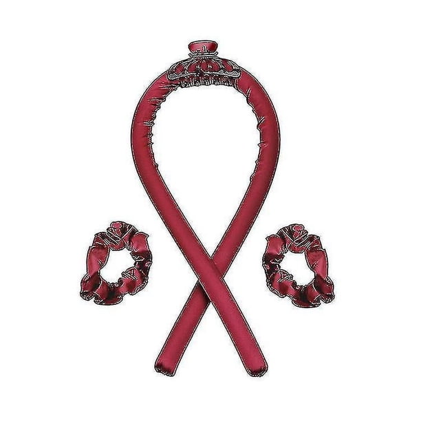 Diadema con varilla rizadora sin calor, rizadores de pelo sin ondas de calor