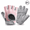 pink, variant on Half Finger Workout Gloves with Reinforced Palm Padding, Non-Slip Grip, Breathable Nylon Design for Weightlifting, Barbell Training, Deadlifts, Cycling and Fitness