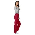 thumbnail image 5 of Adar Universal Scrubs For Women - Tapered Cargo Scrub Pants - 506 - Red - XS, 5 of 7