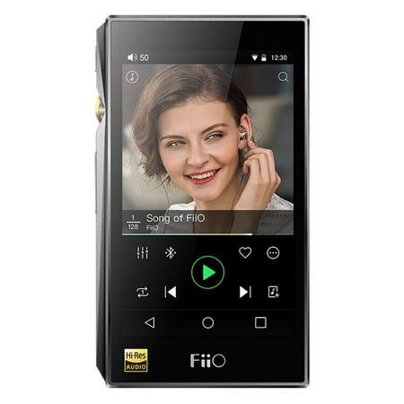 Mp3 App For Android FiiO X5 Mark III Hi-Res Certified Lossless Music Player with Touch Screen Android OS and 32GB Storage (3rd Gen, Titanium) ()