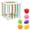 A, variant on ‌BUTOMKY Montessori Wooden Shape Sorter Cube for 1+ Year Old - 6pcs Rattling Sensory Shape Blocks, Developmental Fine Motor Skills Learning Toy, for Babies Toddlers 6-18 Months Boys & Girls