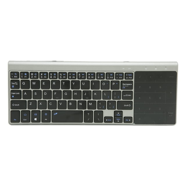 Teclado inalámbrico con panel táctil, teclado inalámbrico con panel táctil de 2,4 G, teclado inalámbrico con panel táctil, tecnología de vanguardia