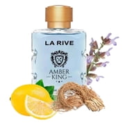 La Rive Mens Amber King EDT Spray 3.4 oz Fragrances 5903719643269
