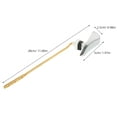 thumbnail image 2 of HEALEEP Toilet Tank Lever Toilet Handle Lever Copper Ergonomic Design 1Pack, 2 of 8