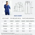 thumbnail image 7 of EA'S SECRET Mens Pajamas Set Soft 100% Cotton Notched Collar Pajamas for Men Long Sleeve Button Down Pjs Mens Sleepwear with Pockets(Blue,L), 7 of 7