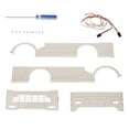 thumbnail image 1 of Cerco de Carrocería de Camión RC Sunnimix para WPL D12 Escala 1:10 Accesorios con Luz Amarilla, 1 of 8