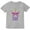 Gray, variant on Unicorn Themed 5th Birthday T-Shirt for Girls: Fun & Comfy - Perfect Gift for Unicorn Loving Five Year Old X-Large Violet