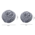 thumbnail image 4 of 12Pcs Steel Wool Scrubber Pads for Cleaning Dishes, Pans, Pots, Ovens, Grills, Sinks - Stainless Steel Scrubbers for Kitchen, 4 of 9
