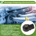thumbnail image 4 of No.8961505010 Sensor de Golpe de Encendido para Volkswagen New Beetle Hatchback 99-10 para MERCEDES-BENZ Clase C 2003-2007 Sensor de Golpe del Motor 1 Pc, 4 of 6