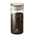 thumbnail image 1 of Coffee Canister With Superior Glass Airtight Coffee Container With One Way Air Exhaust Opening And Freshness For Coffee Grain Storage 57oz Large Capacity, 1 of 7
