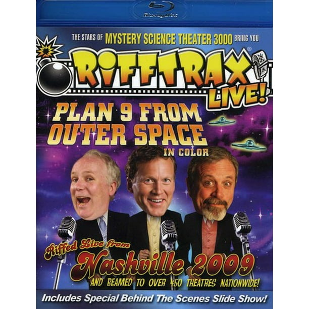 Rifftrax Live! Plan 9 From Outer Space (Bluray)