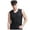 Black, variant on adviicd Men Tops Fashion Men'S Tank Tops Men's Mesh Fishnet Fitted Sleeveless Muscle Top White L