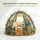 thumbnail image 3 of Kit de casa de muñecas en miniatura de bricolaje Mini casa verde de flores estrelladas de madera TFixol Casa de muñecas en miniatura de bricolaje, 3 of 7