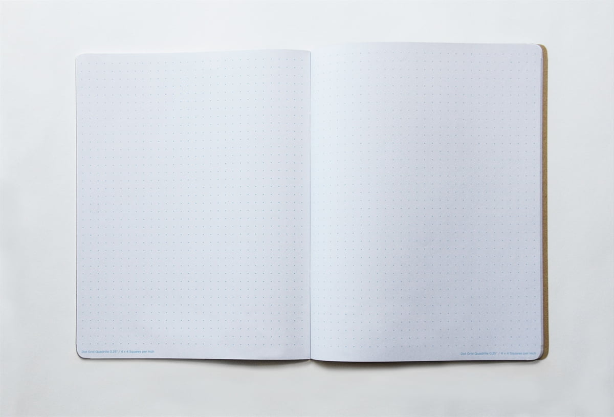 Koala Grid Mini Dotted Notebook 5x7