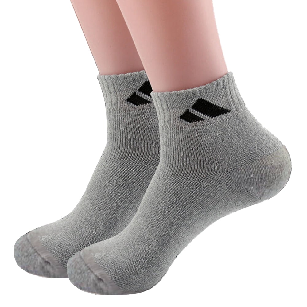 NEW 3 6 9 12 Pairs BLACK Ankle//Quarter Crew Socks Cotton Low Cut Size 10-13 9-11